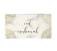 Peacock Supplies Eid Mubarak Money Envelopes - 10 Pack | 16cm x 8.5cm Size | Elegant Marble & Gold Design | Quality 250gsm Card | Fits Cash & Vouchers | Great Gift for Friends, Family & Loved Ones