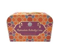 Peacock Supplies Kids' Ramadan Activity Case | 40+ Interactive Activities for Children of All Ages to Enjoy | Play Make & Learn with Art & Crafts | Includes Colouring, Drawing, Wordsearch, Maze & More