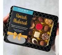 Peacock Supplies Luxury Chocolate Gift Tin, Umrah Mubarak