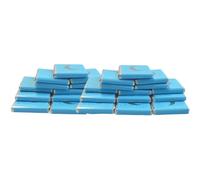 Peacock Supplies Milk Chocolate Squares, Blue - 30 Pack | Elegant Moon Design | Table Settings or Party Favours | Suitable for Vegetarians | Elevate Your Celebration | For Kids or Adults