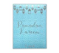 Peacock Supplies Ramadan Sweets Countdown Calendar - Blue & Silver | Count Down 30 Days with Tasty Halal Sweet Treats | Introduce Kids to Ramadan Values | Stylish & Elegant Decoration | Great Gift