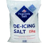 Peacockk Salt 15KG Bag White De-Icing Rock Salt
