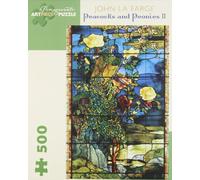 Peacocks and Peonies II 500-Piece Jigsaw Puzzle: 500 Piece Puzzle (Pomegranate Artpiece Puzzle)