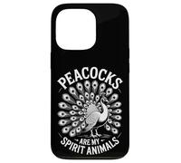 Peacocks Spirit Animals Funny Peacock Case for iPhone 13 Pro