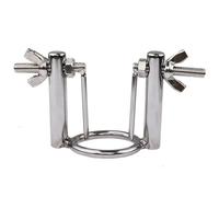 Peadxuno Urethral Dilator Penis Plug Sex Toys for Men, Adjustable 2 Rod Urethra Toy SM, Male Stainless Steel Sounds Adjustable Stretcher SM Sexual Tool Urethral Sounding Rods Masturbator