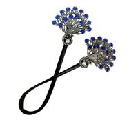 Peafowl Hair Bun Maker - Decorative Styling Tool for Elegant Updos | Lightweight Hair Accessory with Inspired Design, Easy Twist Bun Form for Parties Events and Daily Wear