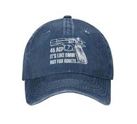 Peak Cap A-C-P It's Like 9Mm But for Adults G-Un Breathable Snapback Cap Anti Uv Baseball Hat for Outdoor Summer Sports