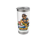 Peak Dad Performance Funny Barbecue Stainless Steel Insulated Tumbler