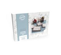 Peak Dale Products Metal Embossing Kit - Pewter Coasters