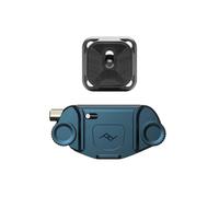 Peak Design Capture Camera Clip V3, Ocean with Plate, Holds DSLR, Compact and Point and Shoot Bodies, Secure, Stable and Accessible, Attaches to Straps and Belts, Quick Release, 200 lb Capacity