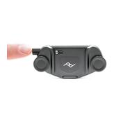 Peak Design Capture Camera Clip V3 Solo, Black Clip Only, Holds DSLR, Compact and Point and Shoot Bodies, Secure, Stable and Accessible, Attaches to Straps and Belts, Quick Release, 90kg Capacity