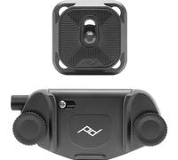 Peak Design Capture Camera Clip V3 with Standard Plate in Black