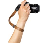 Peak Design Cuff Leather Camera Strap Wrist Tan | ✅ 5 years warranty