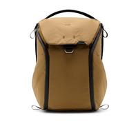 Peak Design Everyday Backpack 20L, Coyote, MagLatch Top, Dual Side Access, FlexFold Dividers, Fits 15" Laptop, For Camera Carry, Daily Commutes or Travel, Versatile Backpack for Men and Women