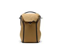 Peak Design Everyday Backpack 30L, Coyote, MagLatch Top, Dual Side Access, FlexFold Dividers, Fits 15" or 16" Laptop, For Camera Carry, Daily Commutes or Travel, Versatile Backpack for Men & Women