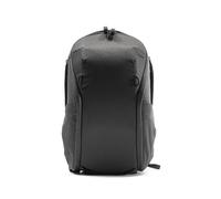 Peak Design Everyday Backpack Zip 15L Black, Carry-on Backpack with Laptop Sleeve (BEDBZ-15-BK-3), Black