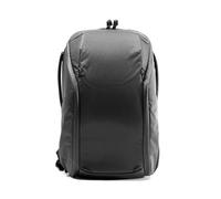 Peak Design Everyday Backpack Zip 20L Black, Carry-on Backpack with Laptop Sleeve (BEDBZ-20-BK-3), Black