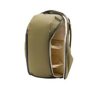 Peak Design Everyday Backpack Zip 20L, Kelp, 270-Degree Zip, Dual Side Pockets, FlexFold Dividers, Fits 15" Laptop, For Camera Carry, Daily Commutes or Travel, Versatile Backpack for Men and Women