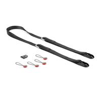 Peak Design Leash Camera Strap, Charcoal, Configurable as a Sling, Neck, Shoulder Strap or Safety Tether, Adjustable, Compact, Quick Release, Camera Straps for Photographers, 90 kg Capacity