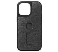 Peak Design Mobile Everyday Loop Phone Case for iPhone 14 Pro Max, Charcoal, With Loop, Slim Profile, Drop Protection, Weatherproof Fabric Shell, SlimLink Connects to Mobile Mounts & Gear