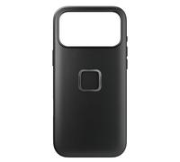 Peak Design Mobile Everyday Phone Case for iPhone 17 Pro Max, Black, Slim Profile, Drop Protection, Weatherproof Clarino Shell, SlimLink Connects to Mobile Mounts & Gear