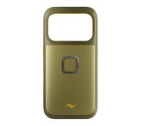 Peak Design Mobile Gnar Phone Case for iPhone 17 Pro, Kelp | 4.5 M Drop Protection | Slim Profile | SlimLink Connects to Mobile Mounts and Charging Accessories