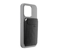 Peak Design Mobile Slim Wallet, Charcoal, Slim Profile, Weatherproof Nylon Fabric, Connects to Mobile Cases, MagSafe Compatible, for iPhone, Samsung and Google Pixel Phones