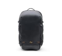 Peak Design Outdoor Backpack 18L, Black, Compact and Lightweight Frameless Daypack, 270-Degree Rear Zip, Ideal for Day Hikes, Hydration, Camera Carry & Commuting, Versatile Backpack for Men and Women