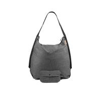 Peak Design Packable Shopping Tote, Charcoal, Zippable Ultralight Carry-All, Self-Healing Ripstop Shell, Microfiber Strap, Internal Pocket, Weather-Resistant Foldable Bag, Tote Bag for Women and Men