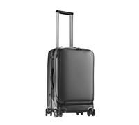 Peak Design Roller Pro Carry-On, Expandable Small Suitcase with Wheels, Carbon Fiber Handle, Drawbridge Opening, Hybrid Soft/Hard Shell, Custom Hardware, Fits XL Camera Cube or Packing Cubes