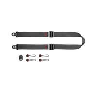 Peak Design Slide Lite Black Adjustable Camera Strap with Quick Release Anchors