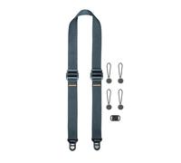Peak Design Slide Lite Camera Strap, Ocean, Configurable as a Sling, Neck or Shoulder Strap, Quick Release and Connection, Smooth and Grippy Side, Camera Straps for Photographers, 200 lb Capacity