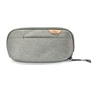 Peak Design Small Wash Pouch, Coyote, Ocean Edition, Travel Toiletry Bag, Upright or Hanging Dopp Kit with Pockets, Magnetic Toothbrush Pocket, Wide UltraZip Opening, Toiletry Bag for Men and Women