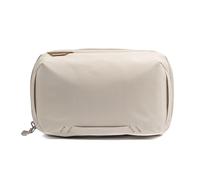 Peak Design Tech Pouch, Bone, Electronics Organizer for Travel or Everyday Carry, Origami-Style Storage, Cable Pass-Through, Weatherproof Recycled Nylon, Gear Carry Bag for Men and Women