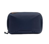 Peak Design Tech Pouch, Midnight, Electronics Organizer for Travel or Everyday Carry, Origami-Style Storage, Cable Pass-Through, Weatherproof Recycled Nylon, Gear Carry Bag for Men and Women