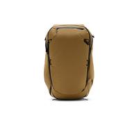Peak Design Travel Backpack 45L, Coyote, Expandable 35-45L Design, Rear & Top Access, Weatherproof Shell, Laptop Sleeve, Ideal for Travel, Everyday or Camera Carry, Versatile Backpack for Men & Women