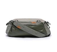 Peak Design Travel Duffel 35L, Sage, Extra-Wide Single Zip Access, Weatherproof Shell, 4 External Pockets, Fits Packing Cubes & Camera Cubes, Ideal for Weekend Trips, Versatile Duffel Bag for Travel