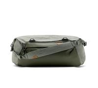 Peak Design Travel Duffel 50L, Sage, Extra-Wide Single Zip Access, Weatherproof Shell, 4 External Pockets, Fits Packing Cubes & Camera Cubes, Ideal for Weekend Trips, Versatile Duffel Bag for Travel