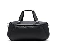 Peak Design Travel Duffel 80L, Black, Extra-Wide Single Zip Access, Weatherproof Shell, 4 External Pockets, Fits Packing Cubes & Camera Cubes, Ideal for Longer Trips, Versatile Duffel Bag for Travel