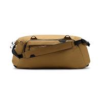 Peak Design Travel Duffel, Extra-Wide Single Zip Access, Weatherproof Shell, 4 External Pockets, Fits Packing Cubes & Camera Cubes, Ideal for Weekend Trips, Versatile Duffel Bag for Travel, Coyote