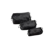 Peak Design Ultralight Terra Shell Packing Cube Bundle, Black, Travel Cubes with Strap Attachment Points and Luggage Pass Through, Zipper Opening, Travel Organizer for Men and Women, Sizes XXS, XS, S