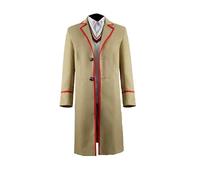 Peak Fashions Time-Traveler’s Iconic Doctor Long Coats - Wool/Cotton/Leather Outerwear for Men & Women | Inspired by All Eras
