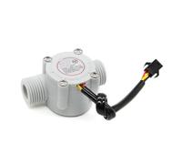 Peak Flow Meter Water Flow Sensor 1/2 Inch, High Precision Meter & Switch for Heater and Dispenser(Bianco)