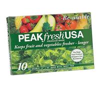 Peak Fresh Re-Usable Produce Bags, Set of 10