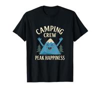Peak Happiness Camping Crew Mountain Graphic T-Shirt