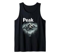 Peak Life Mountain Landscape Adventure Tank Top
