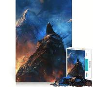 Peak of Valor for Adults 1000 Piece Jigsaw Puzzle Thought Toy Anxiety Relief Precise Edge Thoughtful Gift (38x26cm)