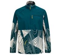 Peak Performance - Aop Freelight Alpha Half Zip - Fleece jacket size S, blue