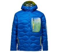 Peak Performance - Aop Helium Utility Down Jacket - Down jacket size L, blue