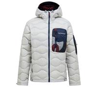 Peak Performance - Aop Helium Utility Down Jacket - Down jacket size L, grey